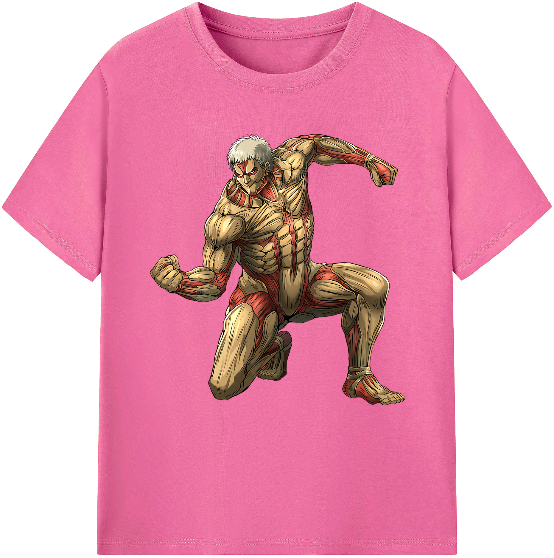 （画像用） 進撃の巨人 Attack on Titan レディースカジュアルプリントTシャツ（綿100％）